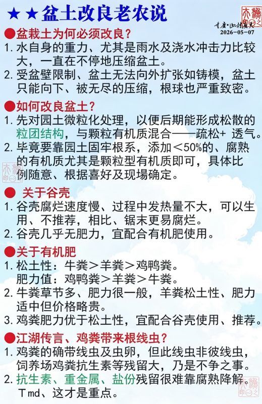 №02. 盆土改良老农说